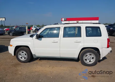 2010 Jeep Patriot Sport from USA, damaged, VIN 1J4NT2GB3AD553553